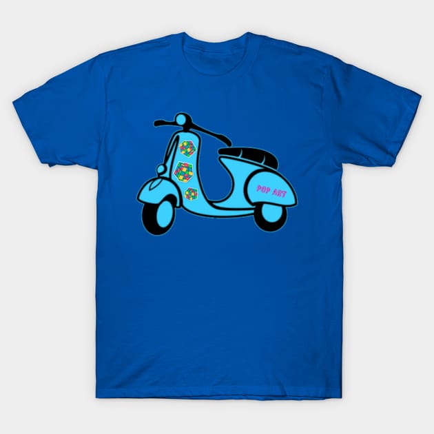 Vespa T-Shirt by artdemarta 